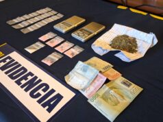 Detienen a hombre y mujer en Gorbea: vendían drogas y enfrentan cargos por amenazas