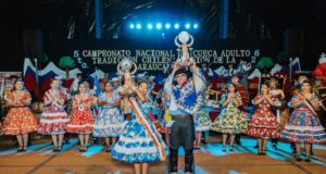 Freire coronó a los campeones del nacional de cueca adulto tradición chilena