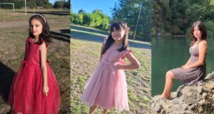 Tres pequeñas embajadoras buscan la corona en los 111 años de Coipué, en la comuna de Freire