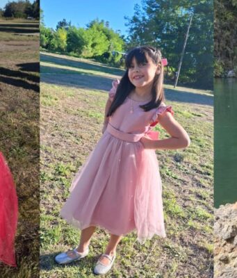 Tres pequeñas embajadoras buscan la corona en los 111 años de Coipué, en la comuna de Freire