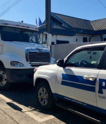 PDI recupera camión y semirremolque avaluados en $45 millones en Lautaro