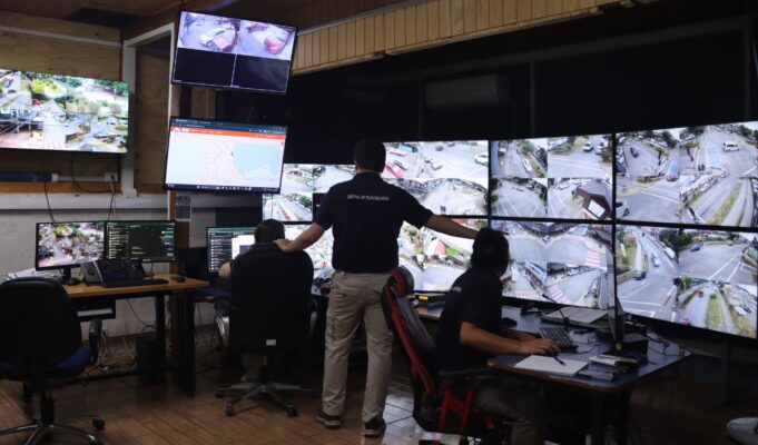 Villarrica avanza en seguridad: 197 cámaras operativas y 63 nuevas en ejecución