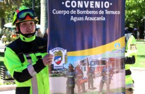 Clientes de Aguas Araucanía donan más de $113 millones a Bomberos