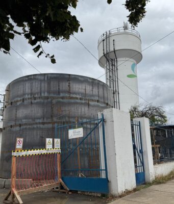 Más agua para Lumaco: 75% de avance presenta construcción de nuevo estanque