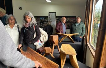 Pucón exhibe inédita muestra artística y ancestral de un arquitecto local