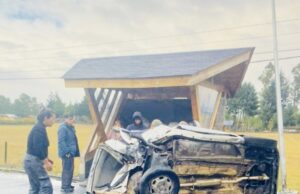 Dos personas mueren en choque frontal registrado este domingo en la ruta Villarrica – Freire