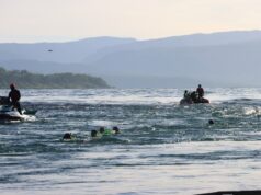 Hoy comenzó la travesía río Toltén con histórico recorrido con más de 145 kilómetros de nado