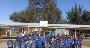 Frontel apoya la educación rural de Puerto Saavedra con su Programa “Escuelas con Energía”