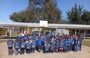 Frontel apoya la educación rural de Puerto Saavedra con su Programa “Escuelas con Energía”