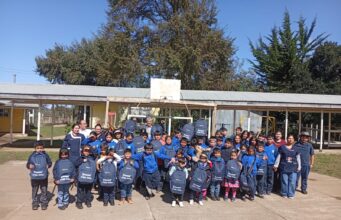 Frontel apoya la educación rural de Puerto Saavedra con su Programa “Escuelas con Energía”