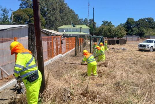 Comunidad de Púa y Cullinco en Victoria, más seguras frente al fuego gracias a PEE de CONAF