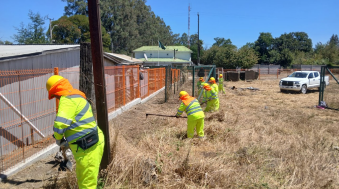Comunidad de Púa y Cullinco en Victoria, más seguras frente al fuego gracias a PEE de CONAF