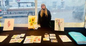 Acuarelista de La Araucanía logra reconocimiento en Europa y se integra a circuito artístico de Ámsterdam