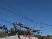 Frontel recuperó el 99% del servicio de vecinos de Lautaro tras choque a poste esta mañana