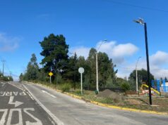 Villa La Ribera de Pitrufquén inaugura nuevas luminarias solares que mejoran la seguridad del sector