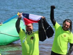 De Villarrica al mar: familia Ríos culmina con éxito una épica travesía de más de 150 kilómetros a nado por el río Toltén