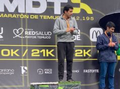 Deportista de Pitrufquén se queda con el primer lugar de su categoría en la distancia de los 21K de la maratón de Temuco