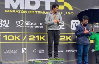 Deportista de Pitrufquén se queda con el primer lugar de su categoría en la distancia de los 21K de la maratón de Temuco