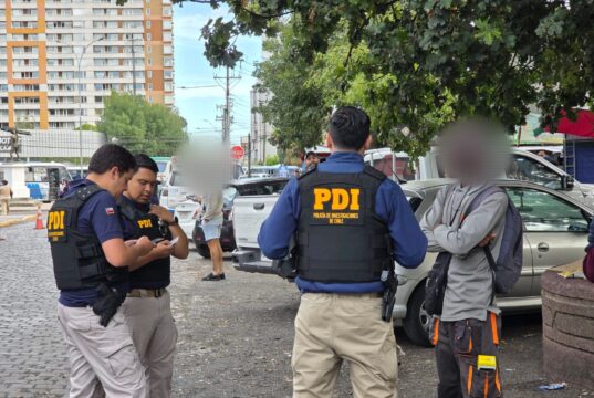 PDI detiene a 71 personas en servicio especial para ubicar prófugos y fiscalizar extranjeros en la Araucanía