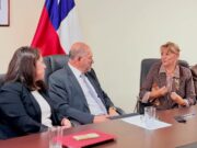 Alcaldesa de Pitrufquén, Jacqueline Romero, se reúne con delegado presidencial y encargado de Subdere regional
