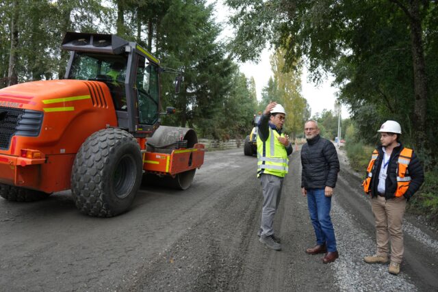 Gobernador Saffirio destaca rol estratégico de ruta Collinco–Huincacara como vía de evacuación