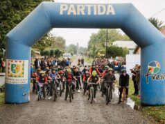 Freire se activó con energía: cicletada y corrida recreativa convocaron a la localidad de Radal