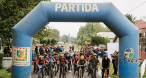 Freire se activó con energía: cicletada y corrida recreativa convocaron a la localidad de Radal