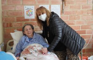 Alcaldesa Jacqueline Romero visita a beneficiada por el programa de red local de apoyos y cuidados, PRLAC, en Pitrufquén
