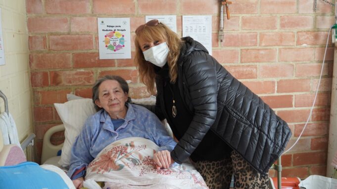 Alcaldesa Jacqueline Romero visita a beneficiada por el programa de red local de apoyos y cuidados, PRLAC, en Pitrufquén
