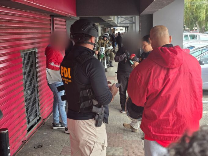 PDI detiene a 62 personas en servicio especial para ubicar prófugos y fiscalizar extranjeros en la Araucanía