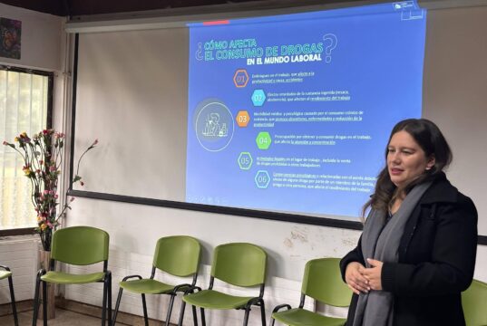 Centro diurno de Quepe refuerza herramientas para entornos laborales saludables