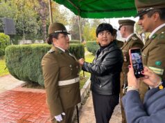 Entre homenajes y reconocimientos, Freire celebró a carabineros en su aniversario