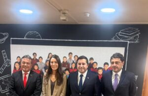 Alcalde de Lautaro realiza gestiones por la educación de la comuna con ministra Arzola
