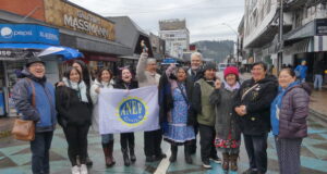 La Agrupación Nacional de Empleados Fiscales ANEF reconoce el aporte de hortaliceras mapuches a la economía ancestral de Temuco