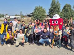 Ciudadanía en acción; 150 personas limpian el río Cautín en Lautaro y exigen su protección