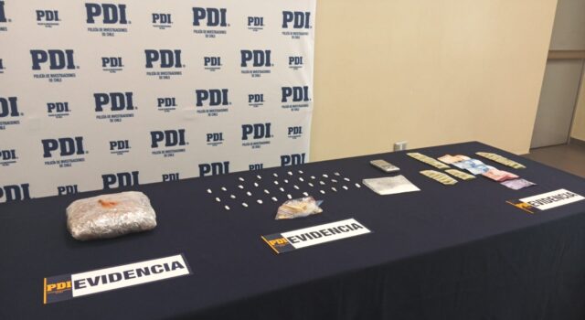 Más de 300 dosis fuera de circulación: desbaratan foco de droga “cera” en Temuco