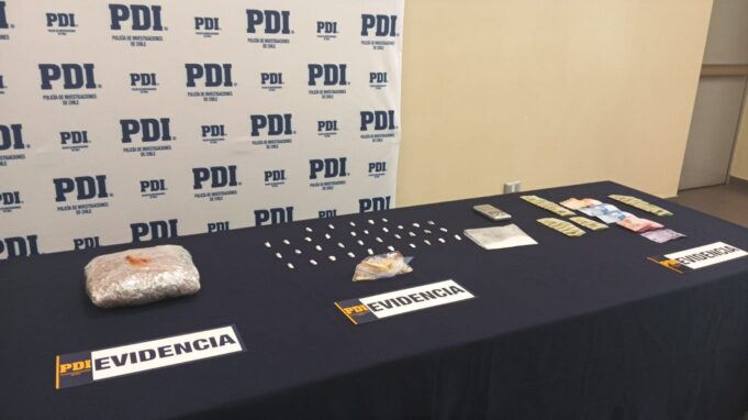 Más de 300 dosis fuera de circulación: desbaratan foco de droga “cera” en Temuco