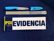 Adolescente de 14 años es sorprendido con cuchillo al interior de colegio en Victoria