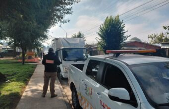 Patrullajes preventivos en Temuco permiten recuperar camión con encargo por robo