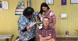 Con atención gratuita, operativo de fonoaudiología beneficia a vecinos del sector Huefel, en Pitrufquén