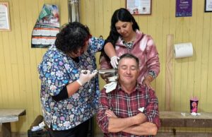 Con atención gratuita, operativo de fonoaudiología beneficia a vecinos del sector Huefel, en Pitrufquén