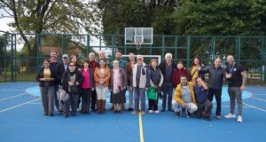 Inauguran “la nueva cara” de la multicancha del sector el Alto en Pitrufquén