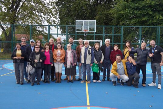 Inauguran “la nueva cara” de la multicancha del sector el Alto en Pitrufquén