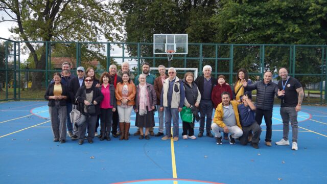 Inauguran “la nueva cara” de la multicancha del sector el Alto en Pitrufquén