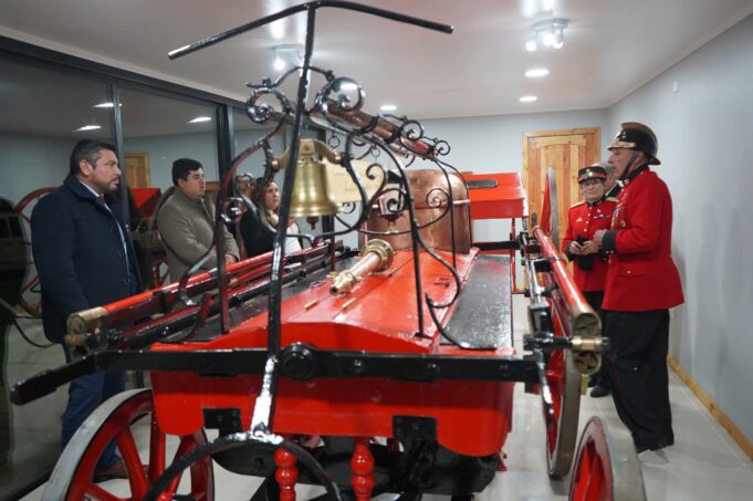 Nuevo espacio patrimonial de bomberos rescata historia centenaria en Loncoche con moderno salón museo “Luis Belmar A.”