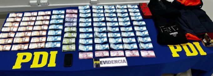 Cae implicado en violento asalto a servicentro en Victoria: incautan $9 millones y pirotecnia