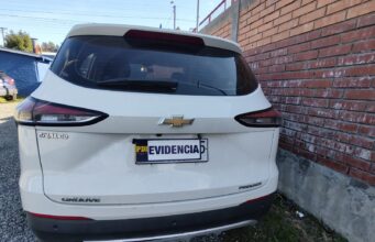 Pareja detenida en Villarrica por circular en vehículo clonado