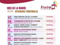 Ya está disponible el calendario de actividades del Mes de la Madre en Freire
