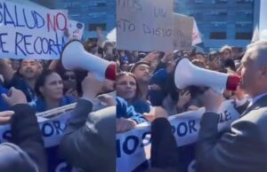 Kast enfrenta protesta de funcionarios de la salud en hospital regional de Temuco por eventuales recortes