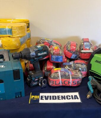 PDI Angol recupera 4 millones de pesos en especies sustraídas a MOP Malleco